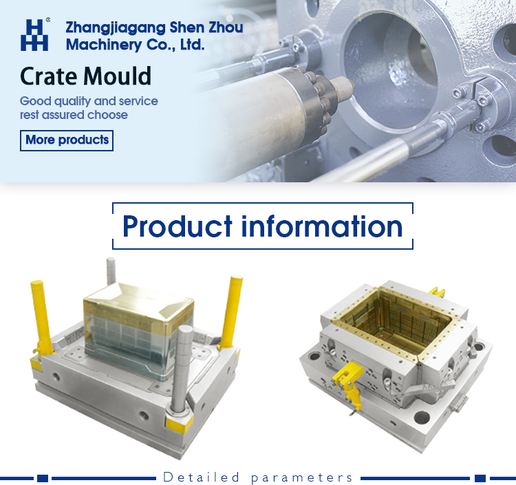 Custom tub injection plastic bucket mold making