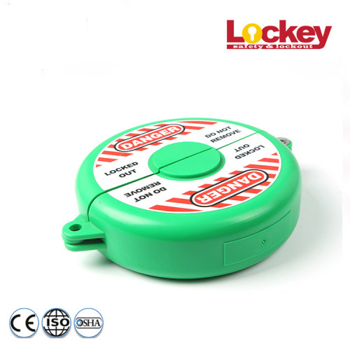 Colorful Red Green Safety Gate Valve Lockout