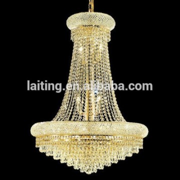 Designer Lamps Gold K9 Crystal Chandeliers for Hallways