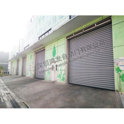 Hongfa Safety Spiral Aluminum High Performance Speed Door