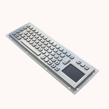 USB HID metallic keyboard for kiosk and self-service terminal