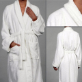 فندق Bathrobe مخصص للقطن تيري رداء الحمام مع شعار