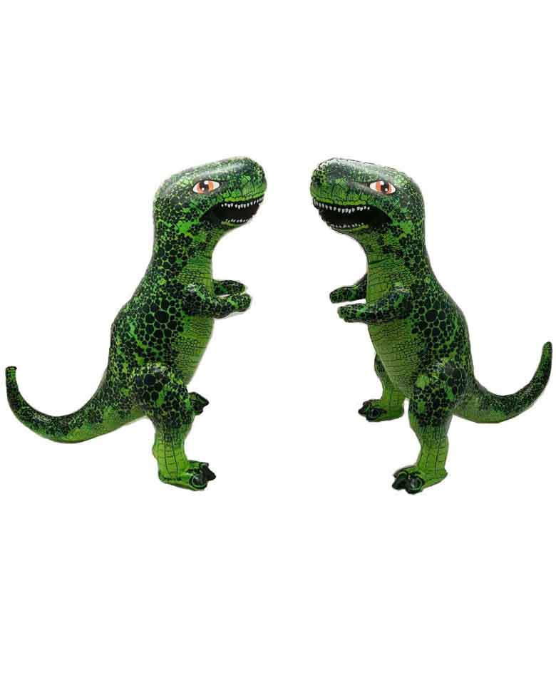 Juguetes de animales de PVC inflables de dinosaurio para niños