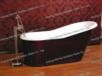 cast iron slipper bathtub