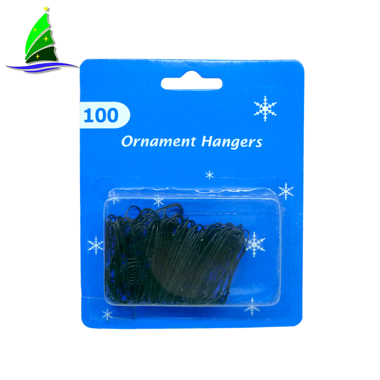 Decorative Ornament Wire Hangers C-shape Christmas tree decorations hooks