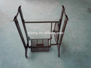 Adjustable stand for table and stand for sewing machine