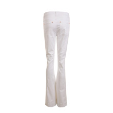 Lady's White Long Pants