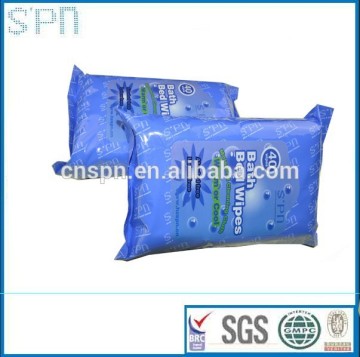 Hot sale body care elder bath wet wipes