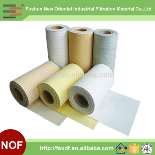 High quality with low price nonwoven needled felt useing for filter bag