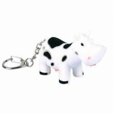 Cow LED Keychain with Voice