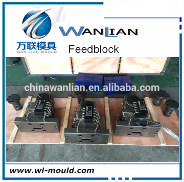 coextrusion distributor coextrusion feedblock for composite plastic board high quality