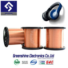 Enameled Copper clad Aluminum ( CCAW ) Wire for voice coil