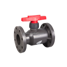 Factory Direct FRPP Flange Ball Valve: Acid and Alkali Resistant, High Temperature Tolerant