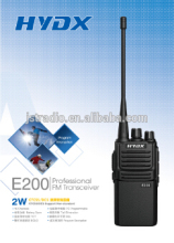 Powerful Radio Receiver HYDX-E200 Two Way Walkie Talkie Radio
