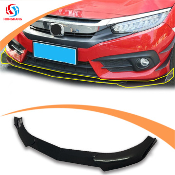 Universal Front Bumper Lip Splitter - Honghang Factory Auto Parts