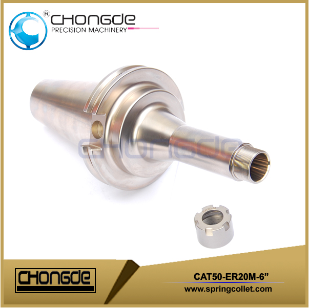 CAT50-ER20M-6 &quot;حامل أداة آلة Collet Chuck CNC