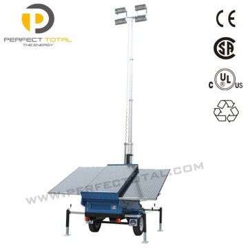 generator solar lighting tower