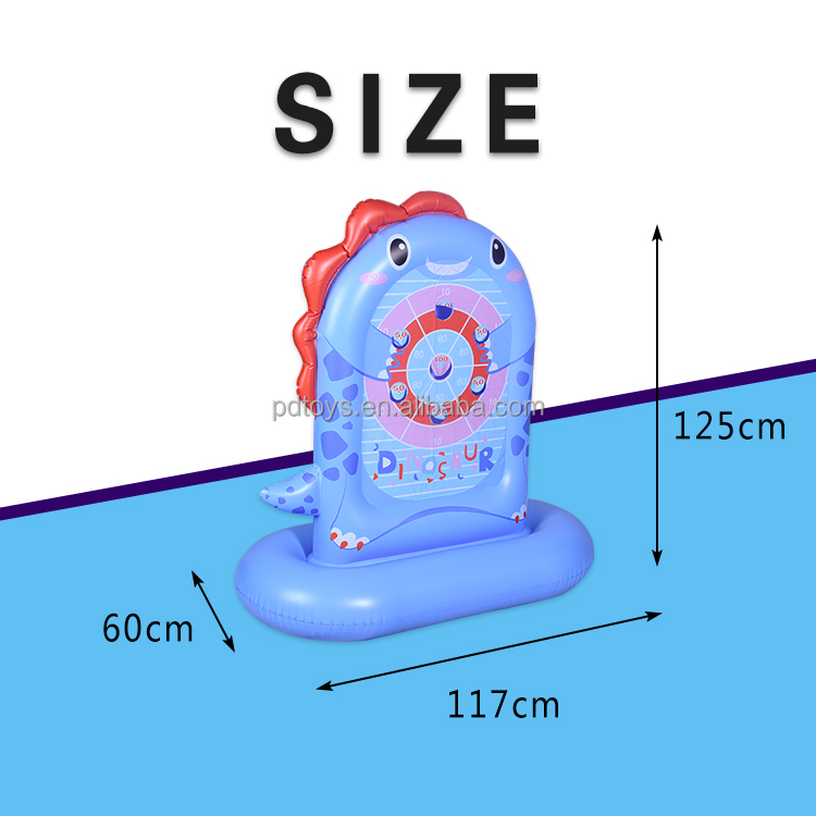 Factory Customization Water gun inflatable shooting game toy