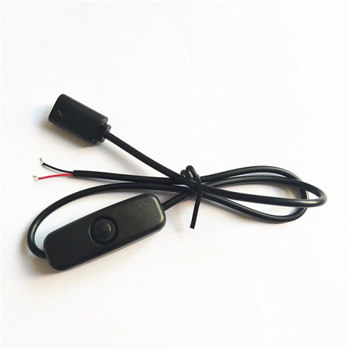 Custom 5V Micro Female Switch -Kabel