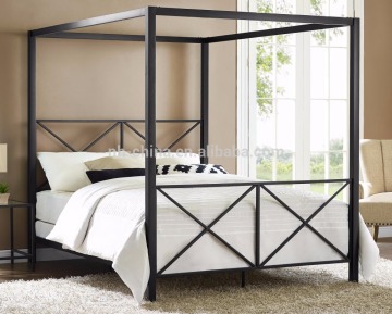 metal pipe bed frame