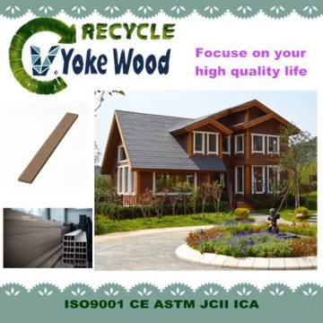 Laminated wood plastic composite boards