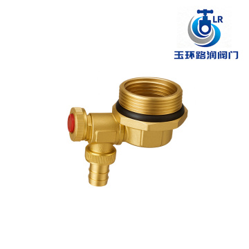 Brass Manual Air Release Valve with Hose Nozzle