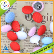 Embellishment scrapbook brads fabric decorative brads