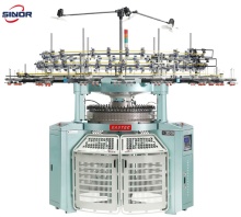 Computerized Double Jersey Circular Rib Knitting Machine for Swiss Rib Production