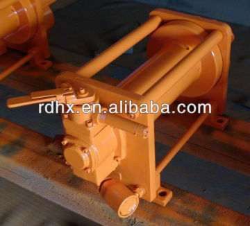 AW100 Series 100KG Different Types Winches With Vane Air Motor Powered Winches