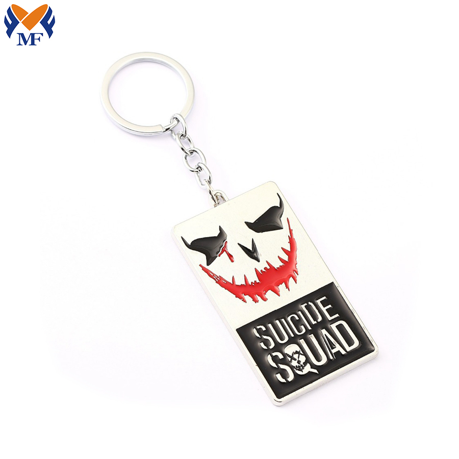 Hot Sale Custom Logo Suicide Squad Nyckelring