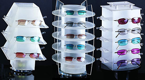 Fashion acrylic eyeglass display stand