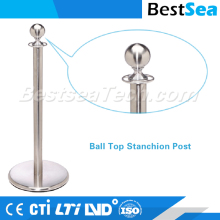 Road retractable belt barrier galvanized steel, custom retractable queue stand