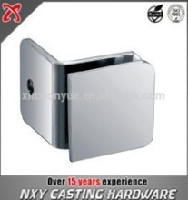 4mm thickness Precise casting 90 degree single side Glass wall bracket/glass fixing bracket