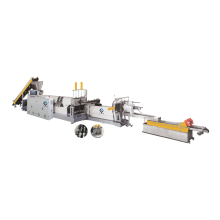 plastic film recycling granulator with single screw