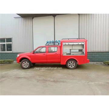 Dongfeng double cab pickup food cart