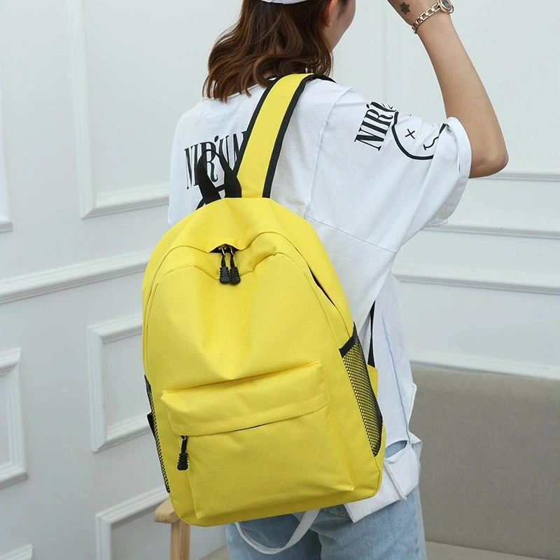 Hot Sales Fashion Candy Color Promotion Sports Outdoor Traveling Backpack