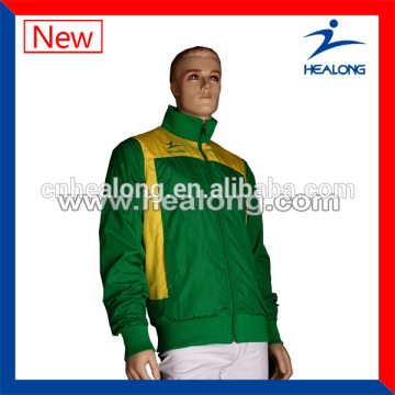 Latest Design Baseball Green Jacket For Men