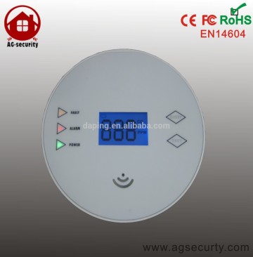 smart alarm gas detector for harmful CO from incomplete combustion