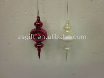 unique handicrafts christmas glass icicle ornaments