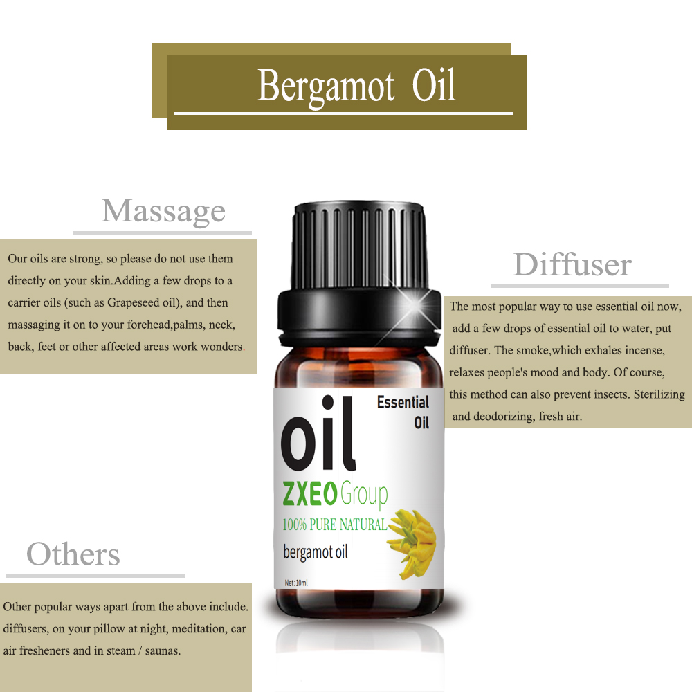 Top Grade Essential Oil Bergamot Organic Essential Oil