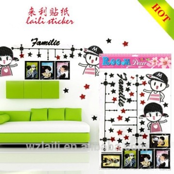 EVA wall sticker /non removable wall sticker