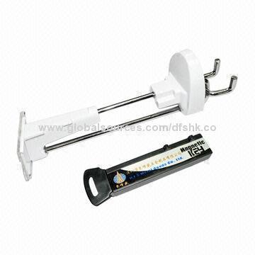 2014 Hot Supermarket/Retail Anti-theft Security Display Hook for Pegboard/Slatwall, Easy, Convenient