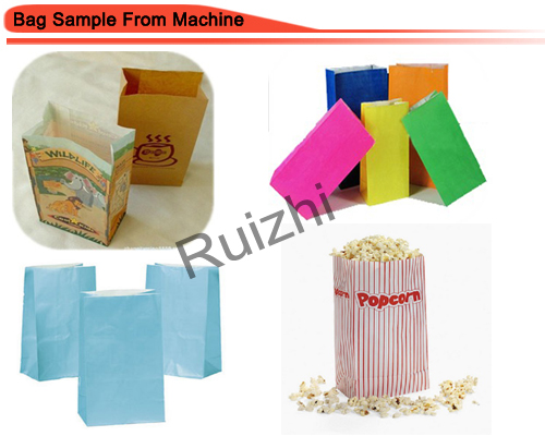 Block Bottom Paper Bag Making Machine