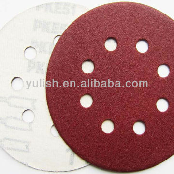 velcro backed abrasive disc