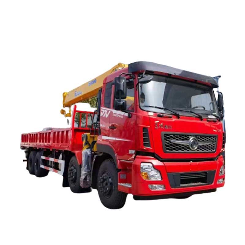 دونغفنغ العلامة التجارية شاحنة رافعة رفع ازدهار مع شاحنة رافعة البضائع