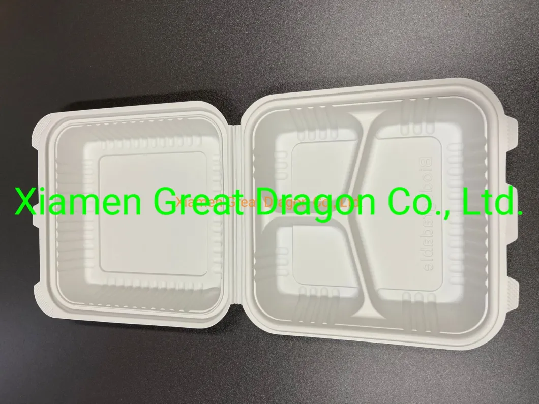 Biodegradable Disposable Sugarcane Bagasse Food Containers