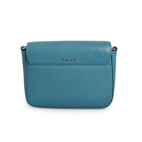 Aquamarine Leather Phone Small Purse Women Crossbody