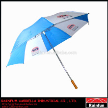 High Quality promotion umbrella wood handle 2 folding umbrella