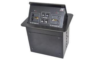 Universal Plug Tabletop Interconnect Box With Rj11 Network