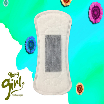 Bamboo charcoal anion panty liner for ladies